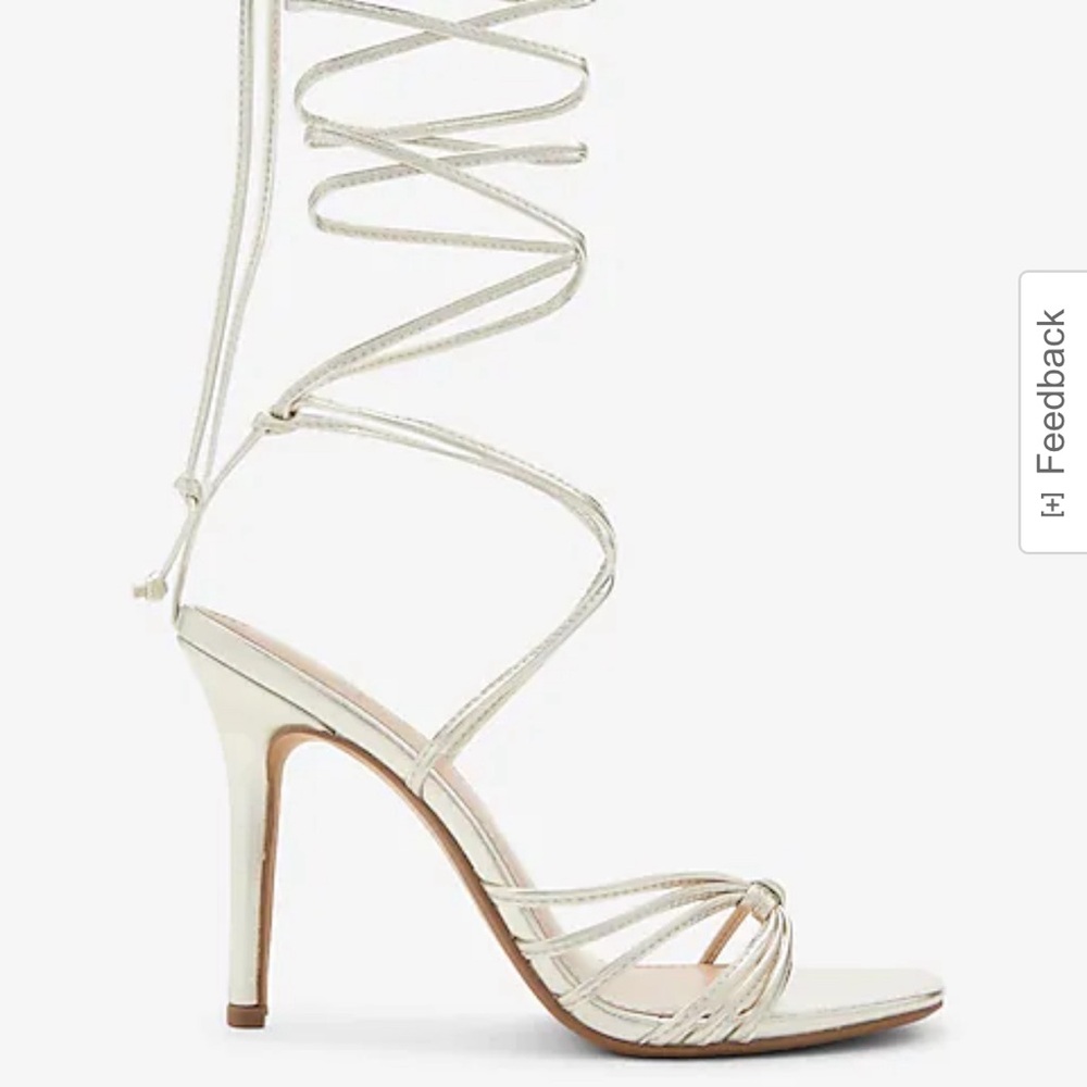 New gold /silerish heels - Picture 4 of 5